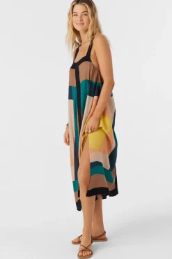 MIRANDA MIDI COVER-UP DRESS