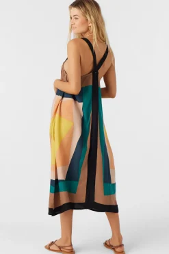 MIRANDA MIDI COVER-UP DRESS