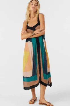 MIRANDA MIDI COVER-UP DRESS