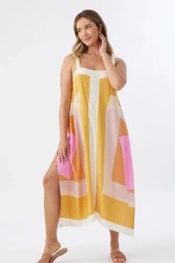 MIRANDA MIDI COVER-UP DRESS