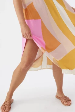 MIRANDA MIDI COVER-UP DRESS