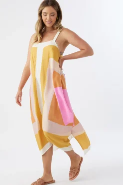MIRANDA MIDI COVER-UP DRESS