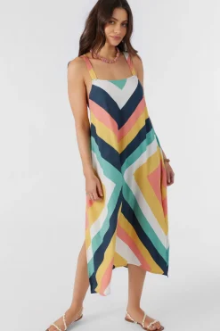 MIRANDA MIDI COVER-UP DRESS