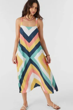MIRANDA MIDI COVER-UP DRESS