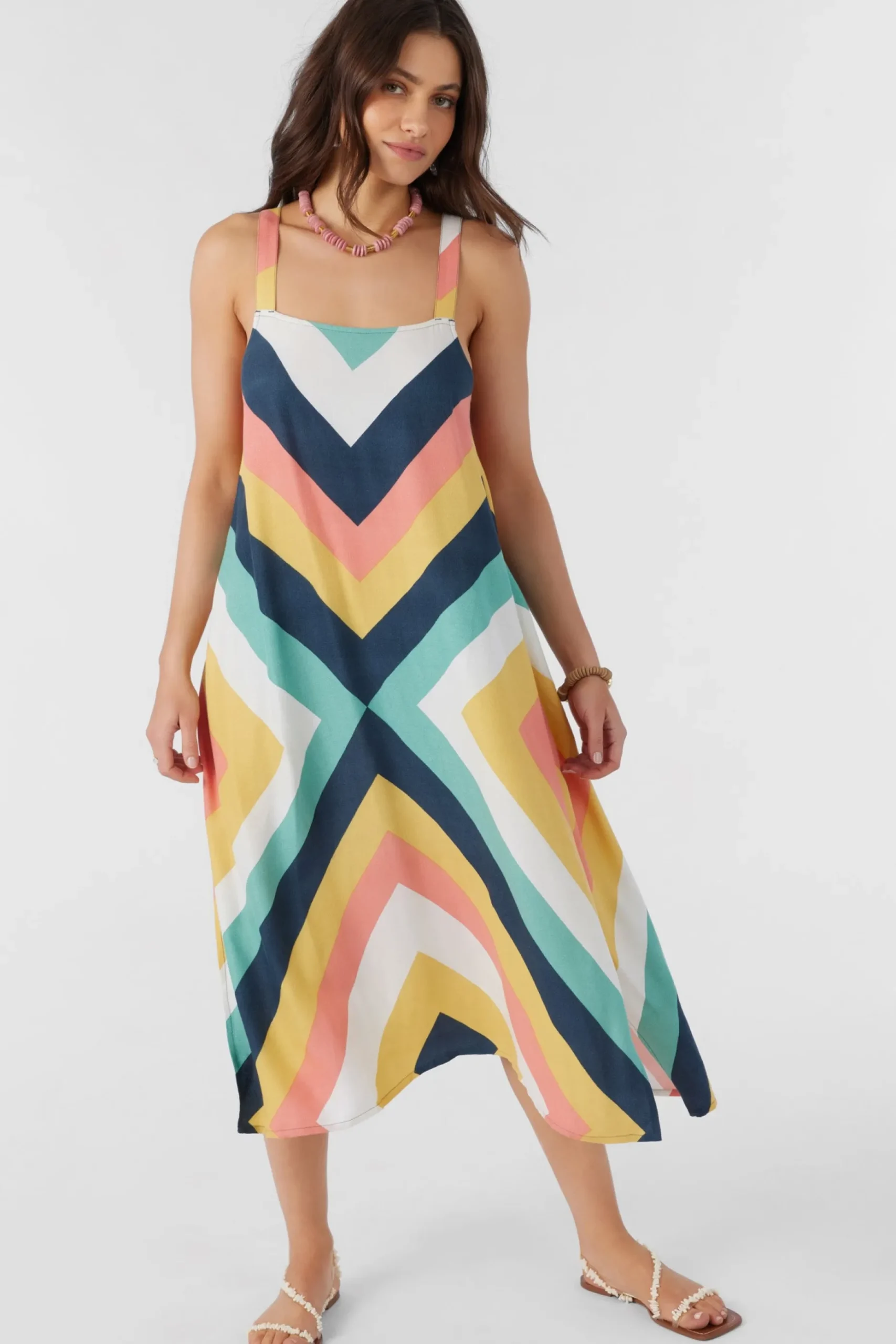 MIRANDA MIDI COVER-UP DRESS