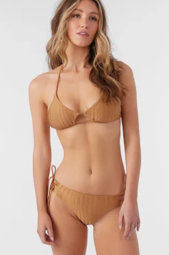 MIZI METALLIC RIB JENSEN SKIMPY BOTTOMS