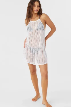 MONA MINI CROCHET LACE COVER-UP DRESS