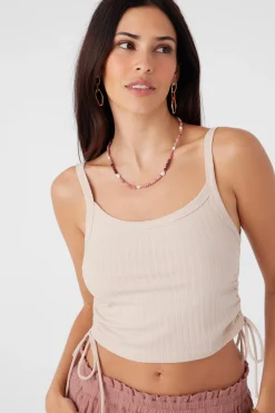 NADIA RIB KNIT TANK TOP