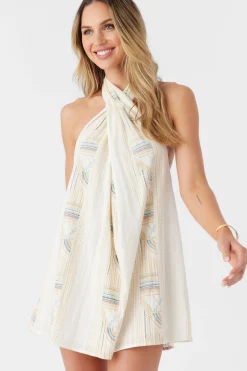 NAIMA HALTER DRESS