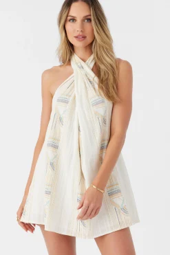 NAIMA HALTER DRESS