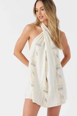 NAIMA HALTER DRESS