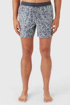 O'RIGINALS ELASTIC WAIST 16" SWIM TRUNKS