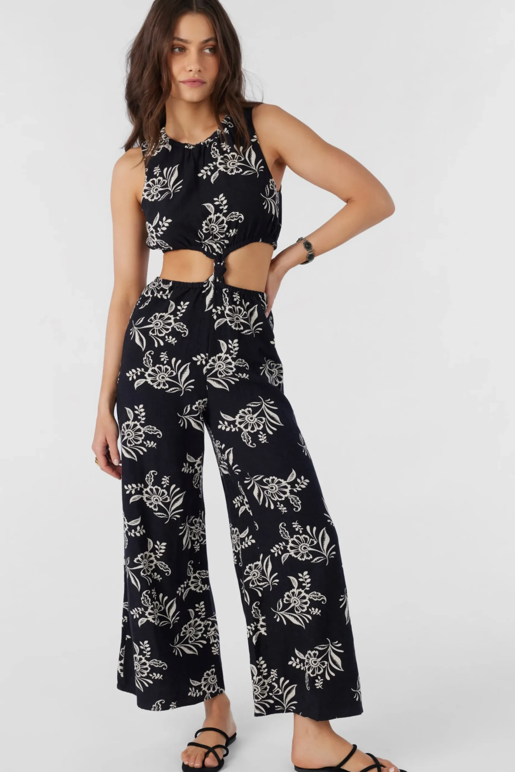 PEARL NADIA PAISLEY JUMPSUIT