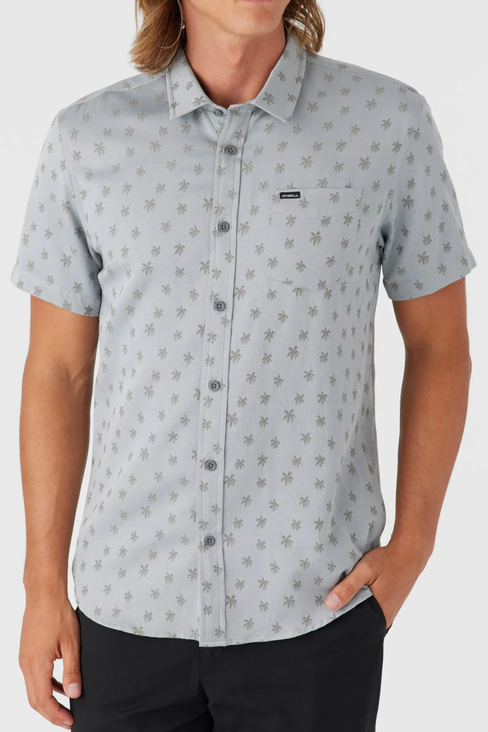 QUIVER STRETCH DOBBY STANDARD FIT SHIRT