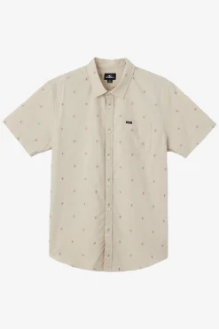 QUIVER STRETCH DOBBY STANDARD FIT SHIRT