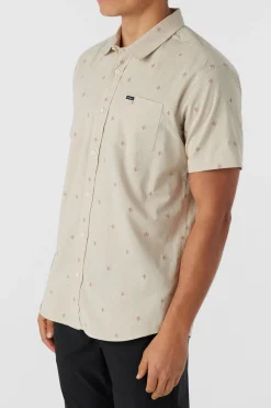 QUIVER STRETCH DOBBY STANDARD FIT SHIRT