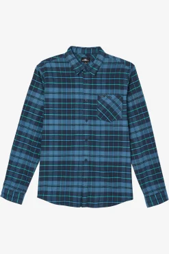 REDMOND PLAID STRETCH FLANNEL SHIRT
