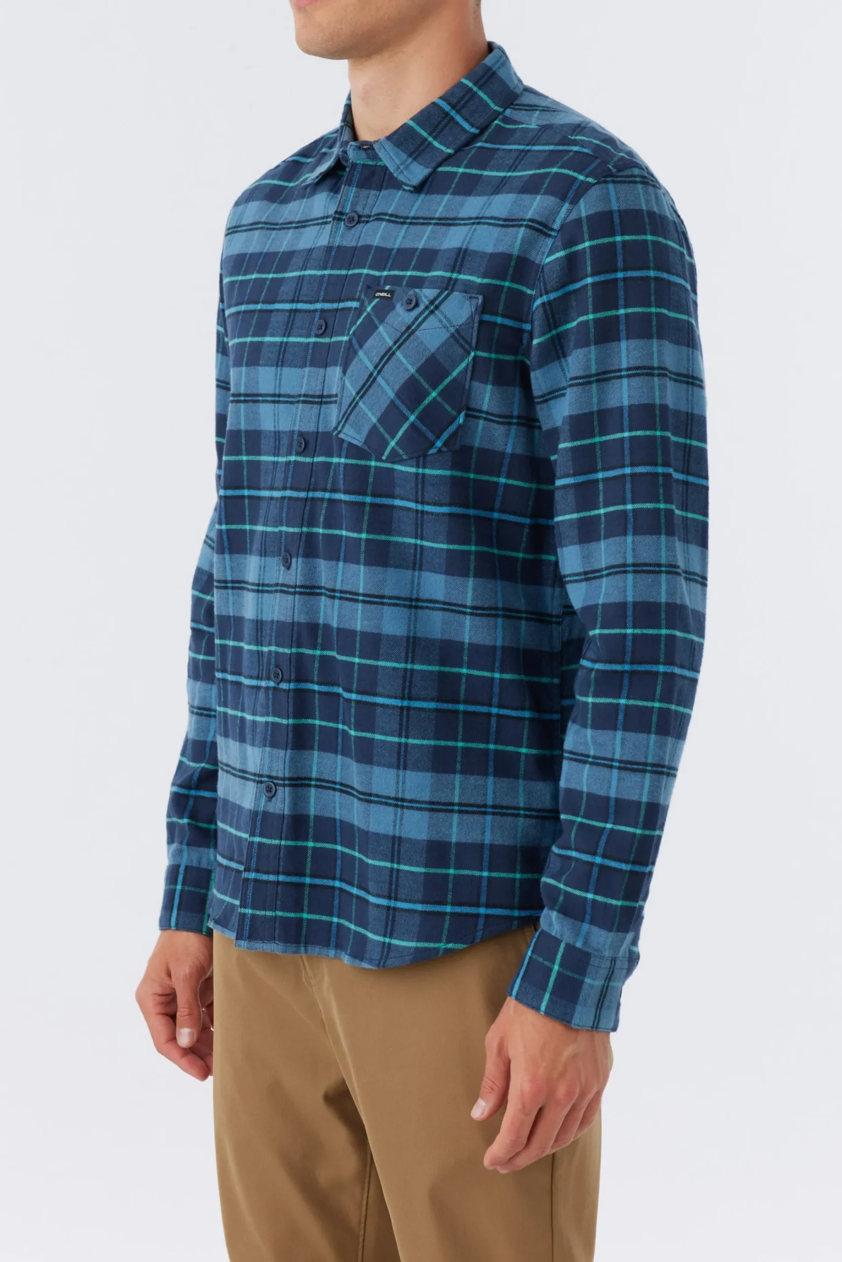 REDMOND PLAID STRETCH FLANNEL SHIRT