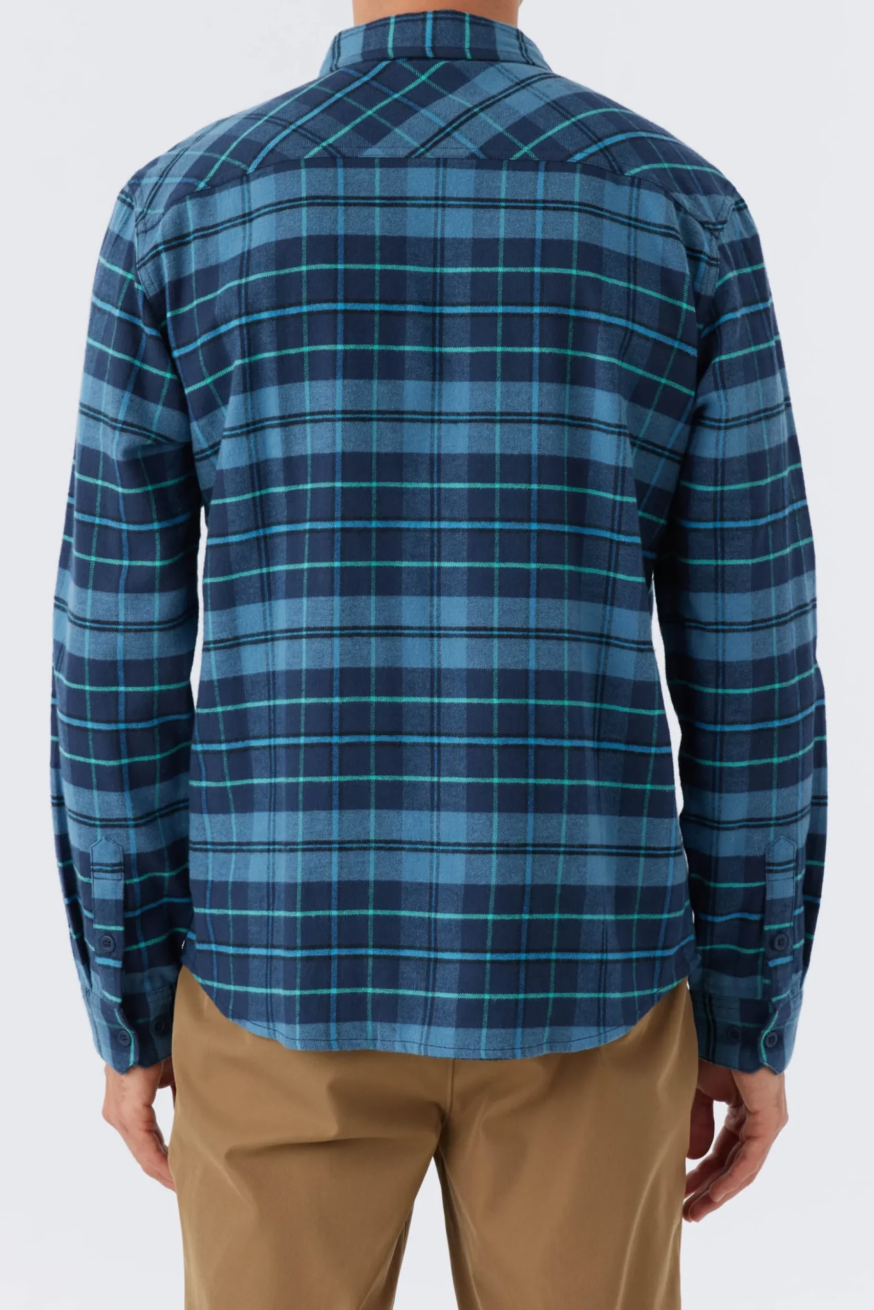 REDMOND PLAID STRETCH FLANNEL SHIRT