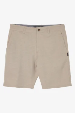 RESERVE LIGHT CHECK 19" HYBRID SHORTS