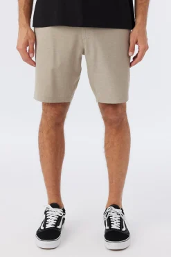 RESERVE LIGHT CHECK 19" HYBRID SHORTS