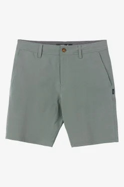 RESERVE LIGHT CHECK 19" HYBRID SHORTS