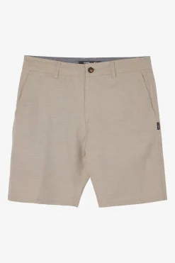 RESERVE LIGHT CHECK 21" HYBRID SHORTS