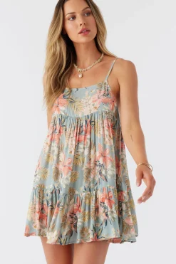 RILEE PUNTA TROPICAL COVER-UP DRESS
