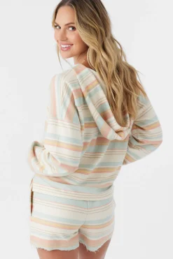 ROSARITO HOODED LOUNGE PULLOVER