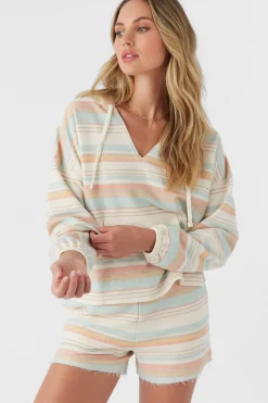 ROSARITO HOODED LOUNGE PULLOVER