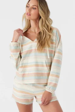 ROSARITO HOODED LOUNGE PULLOVER