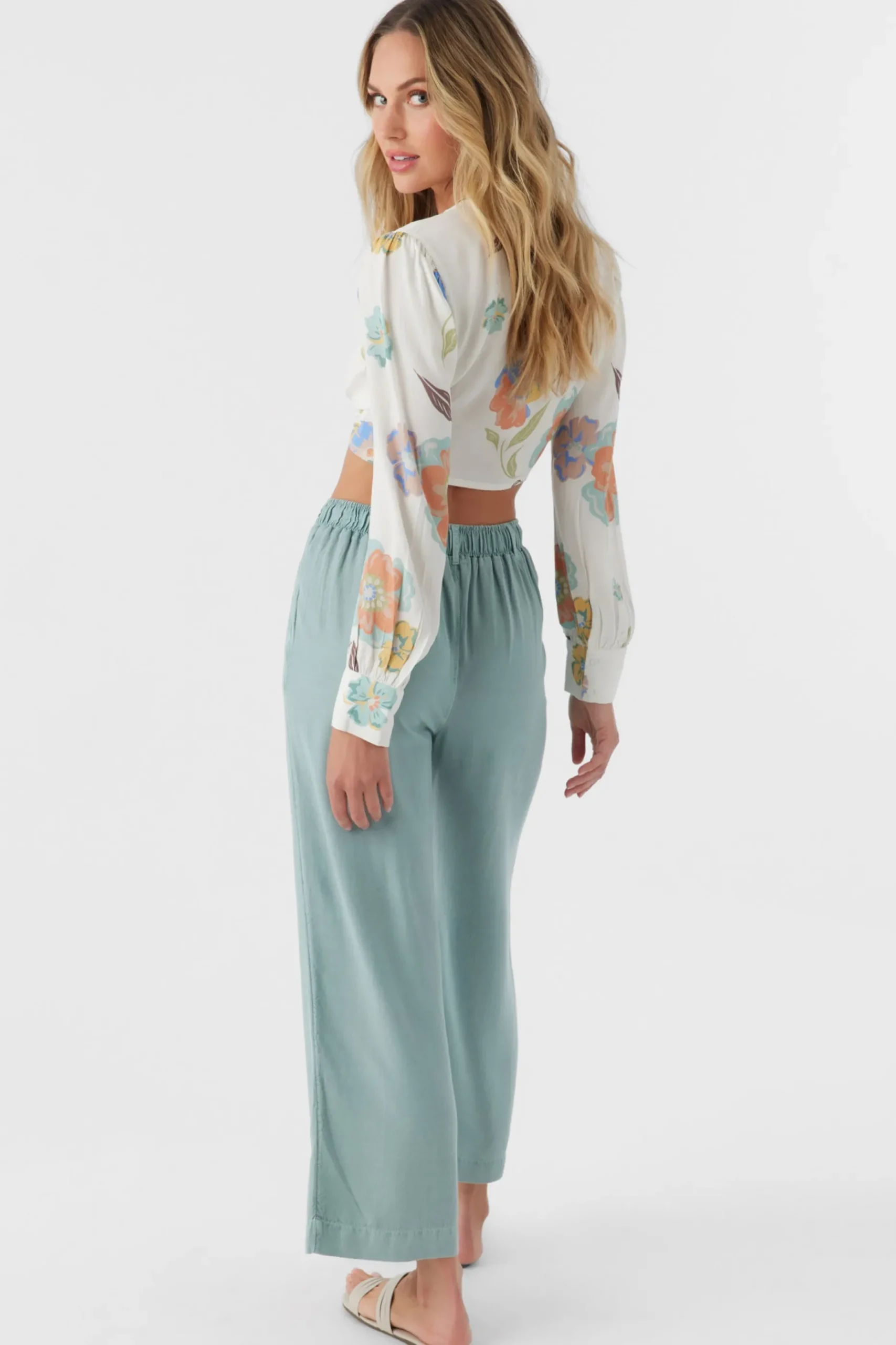 ROWAN LINEN BLEND PANTS