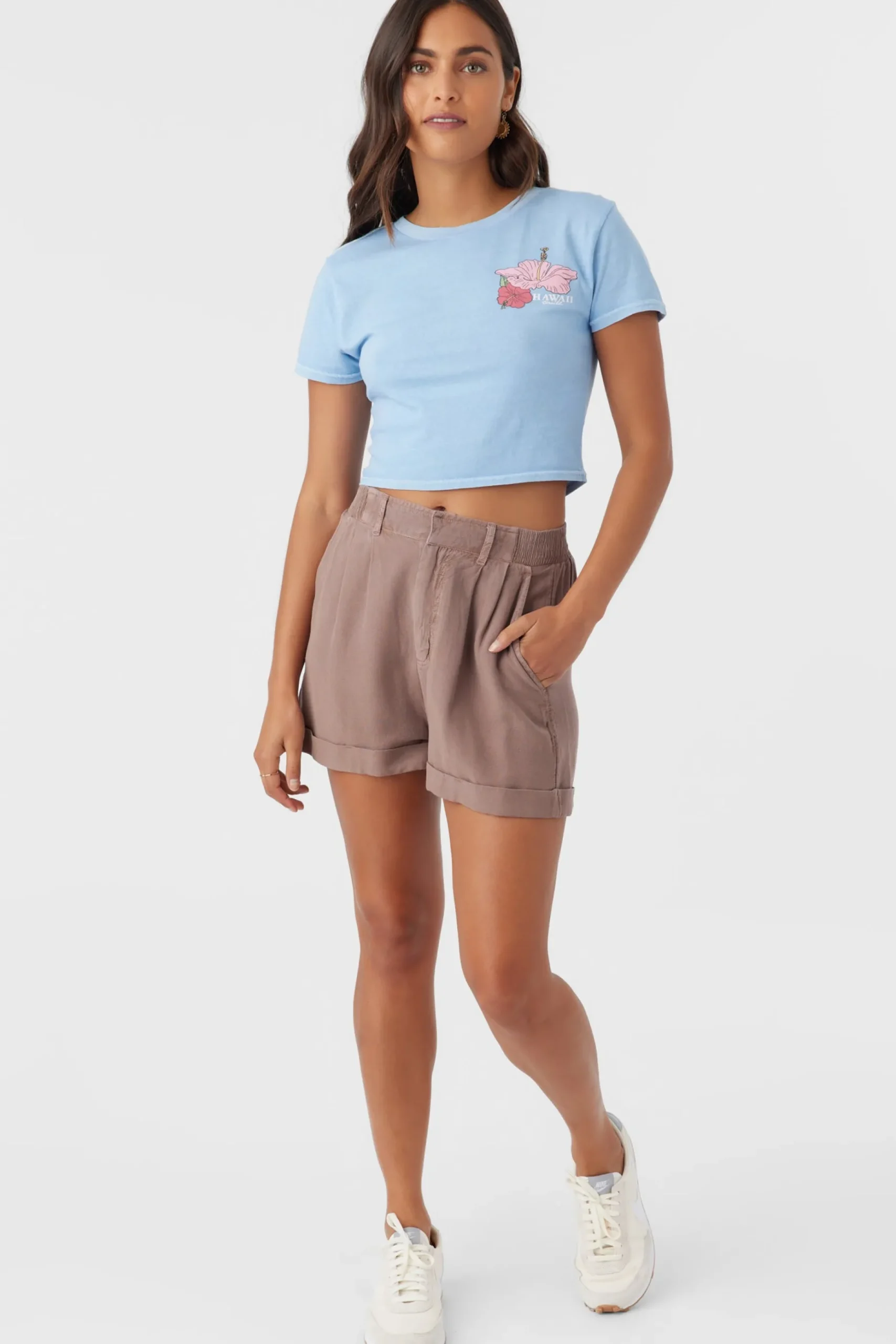 ROWAN LINEN BLEND SHORTS