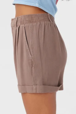 ROWAN LINEN BLEND SHORTS