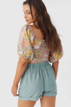 ROWAN LINEN BLEND SHORTS