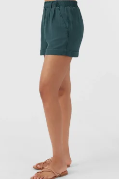 ROWAN LINEN BLEND SHORTS