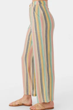 RYLAN BEACHBOUND STRIPE WIDE LEG PANTS