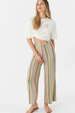 RYLAN BEACHBOUND STRIPE WIDE LEG PANTS