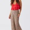 RYLAN EDEN DITSY WIDE LEG PANTS