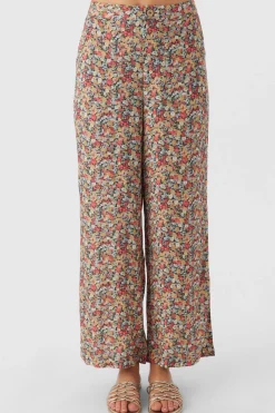 RYLAN EDEN DITSY WIDE LEG PANTS