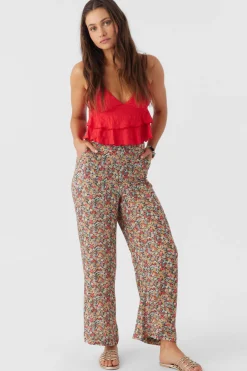 RYLAN EDEN DITSY WIDE LEG PANTS
