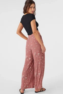 RYLAN VENUS DITSY WIDE LEG PANTS
