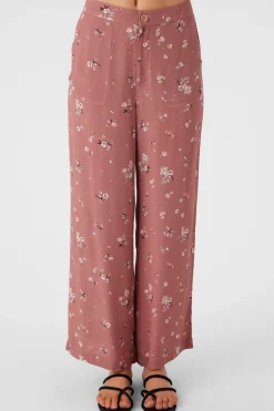 RYLAN VENUS DITSY WIDE LEG PANTS