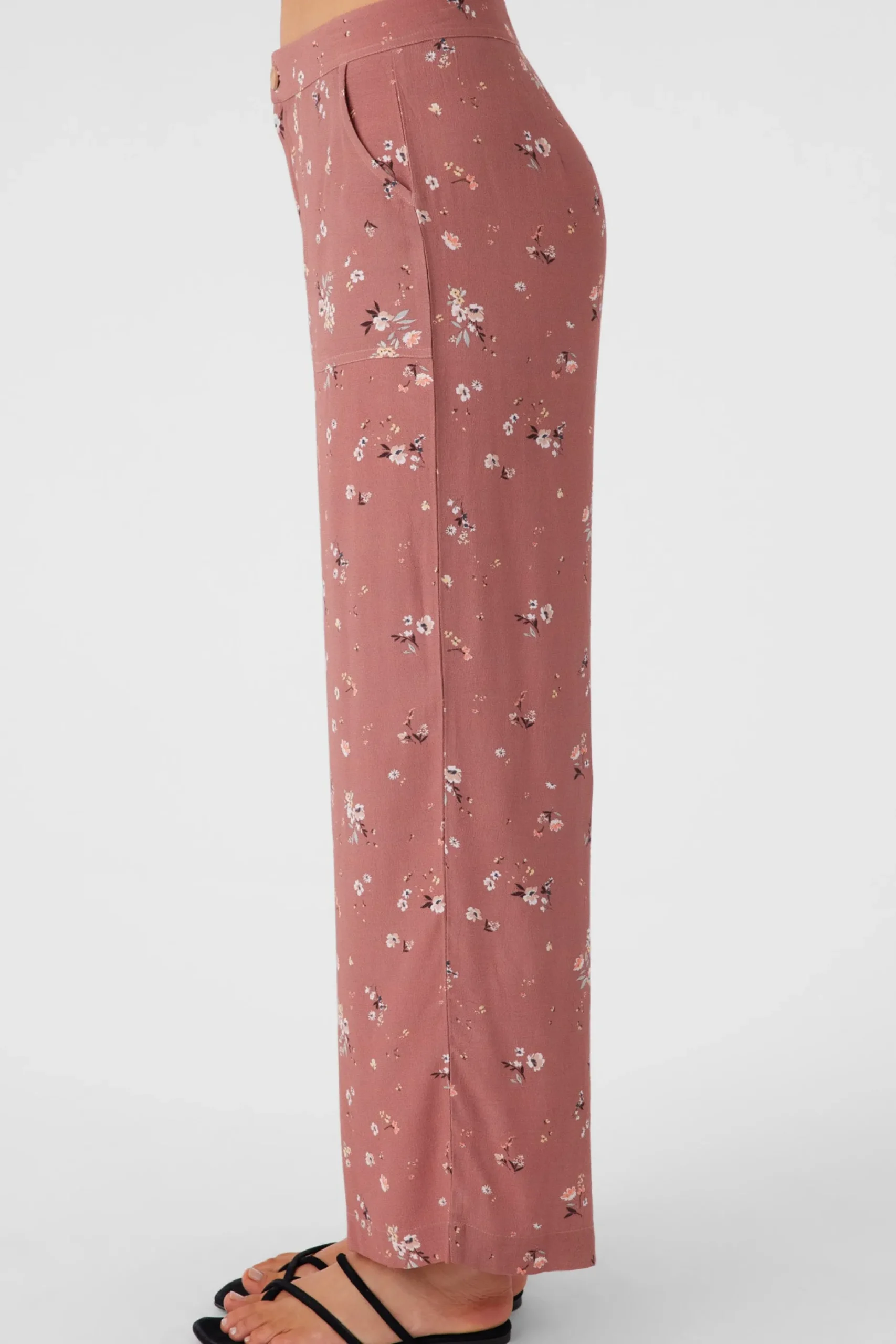 RYLAN VENUS DITSY WIDE LEG PANTS