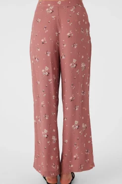 RYLAN VENUS DITSY WIDE LEG PANTS
