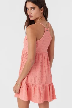 SAIGE TEXTURED KNIT SHORT DRESS