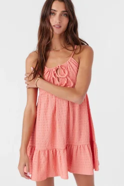 SAIGE TEXTURED KNIT SHORT DRESS