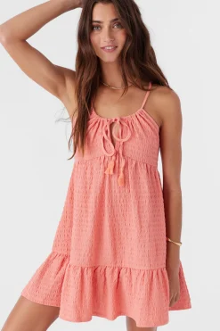 SAIGE TEXTURED KNIT SHORT DRESS