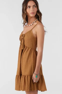 SAIGE TEXTURED KNIT SHORT DRESS