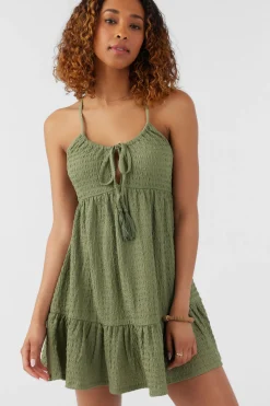 SAIGE TEXTURED KNIT SHORT DRESS